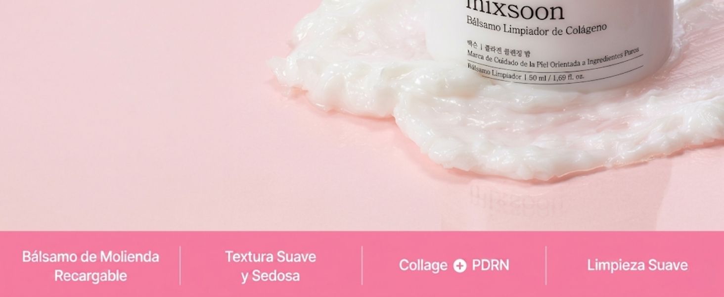 Textura fundente sin derrames del bálsamo limpiador Mixsoon