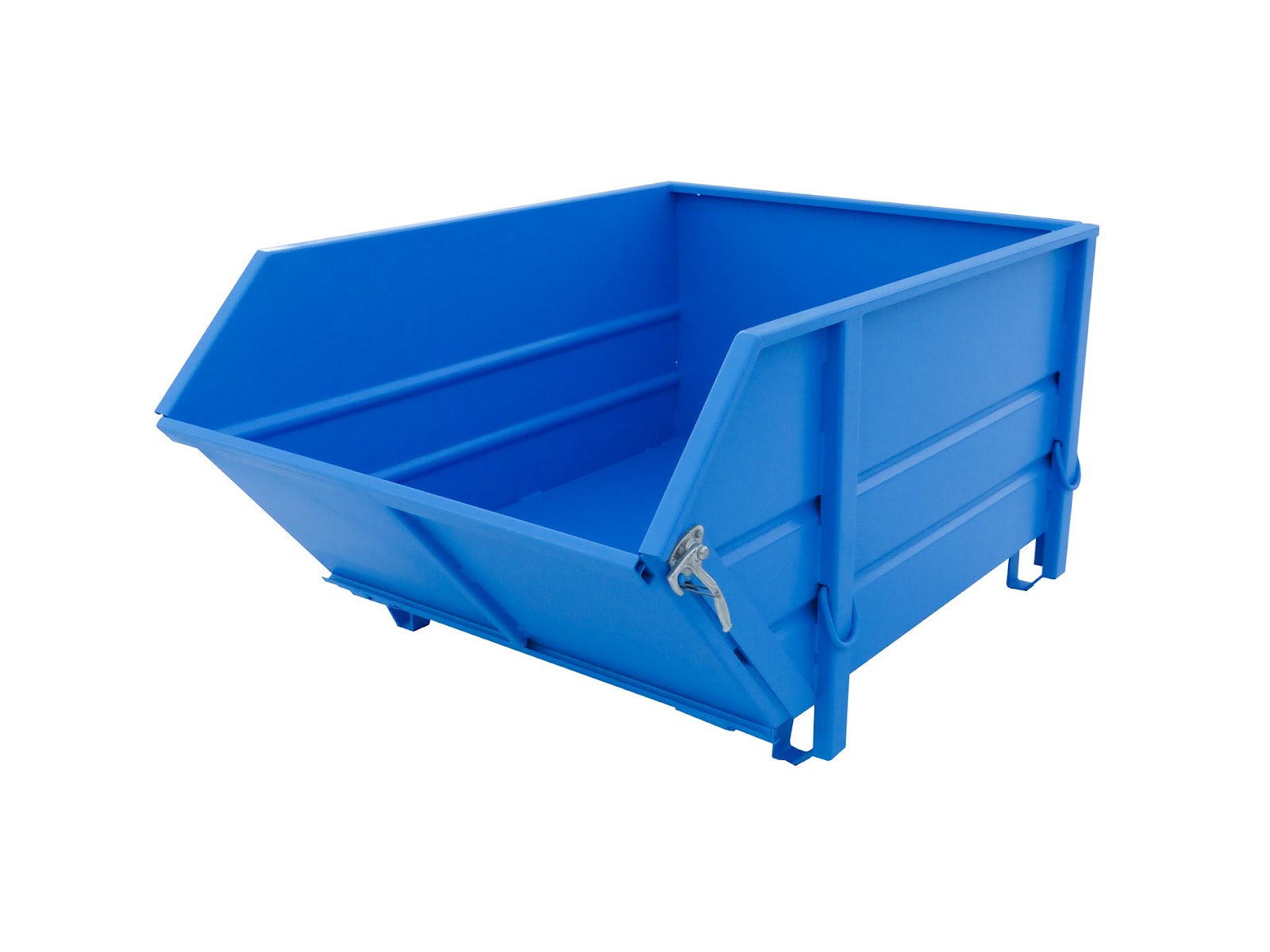 Bouwstofcontainer BBK 100, gelakt, Lichtblauw