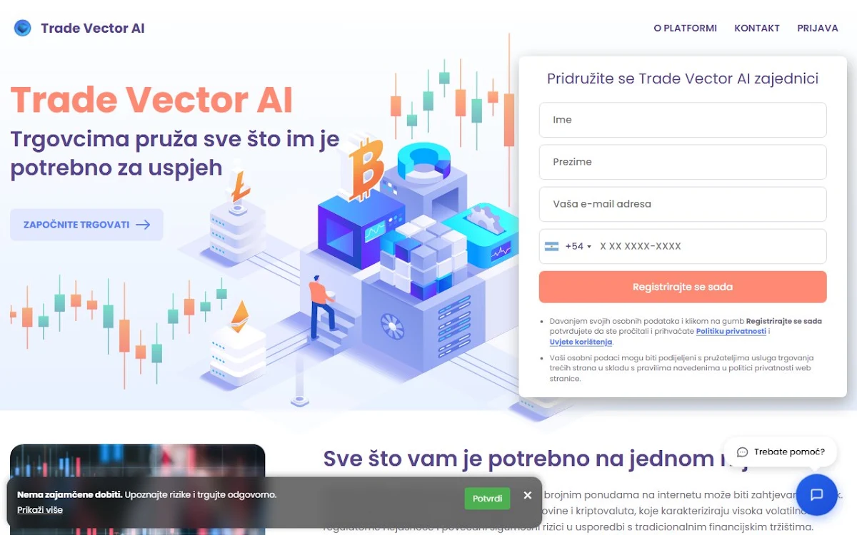 Captura de Trade Vector AI