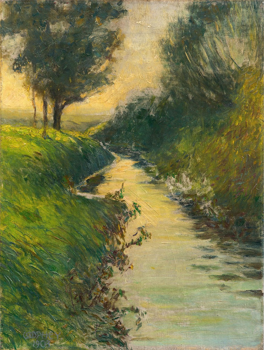 Bachlauf am Abend 1903