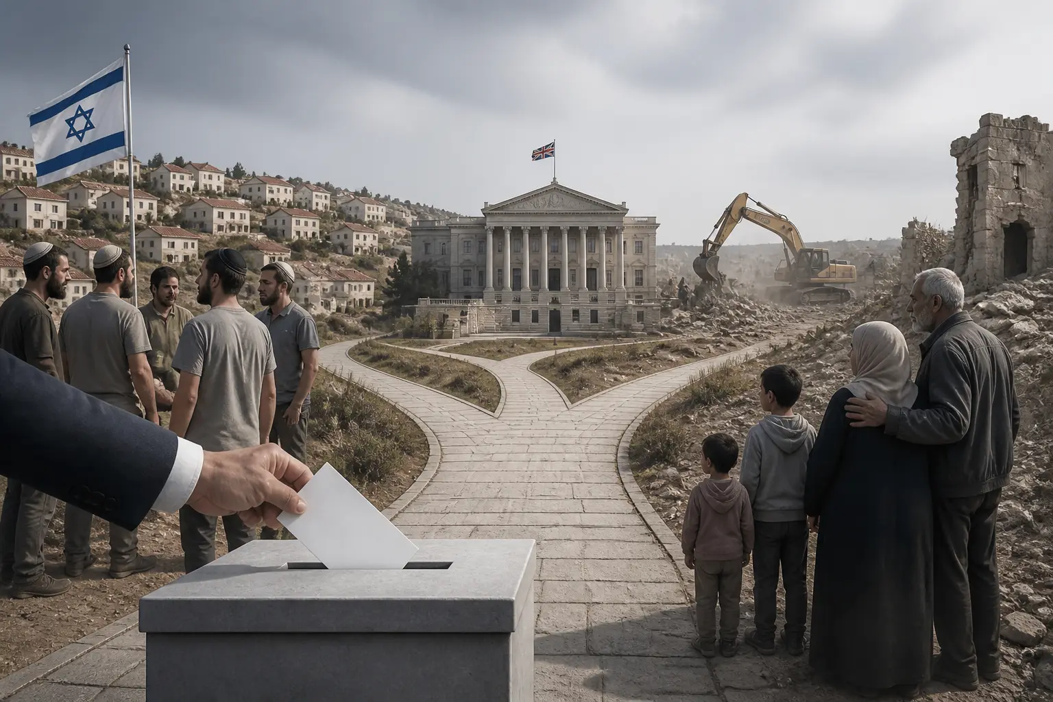 Editorial image for UK accuses Israeli settlers of ethnic cleansing in West Bank with government backing