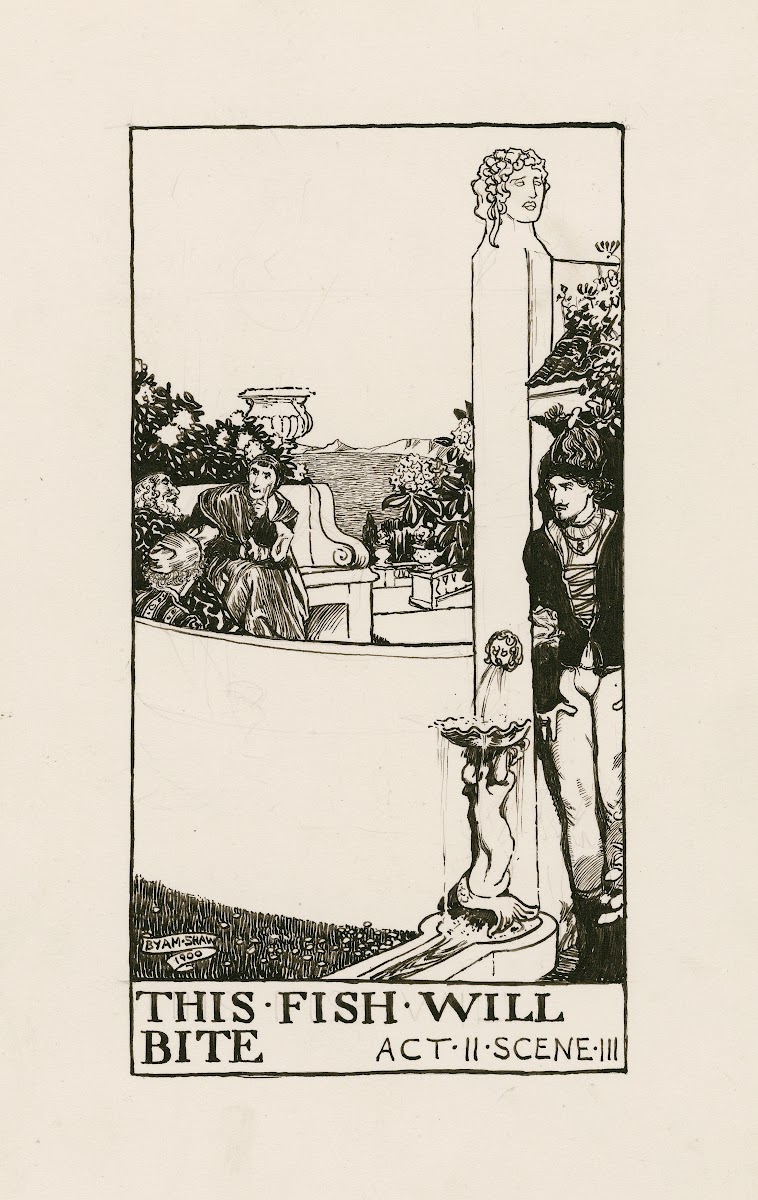 Much ado about nothing This fish will bite Act II Scene III 1900