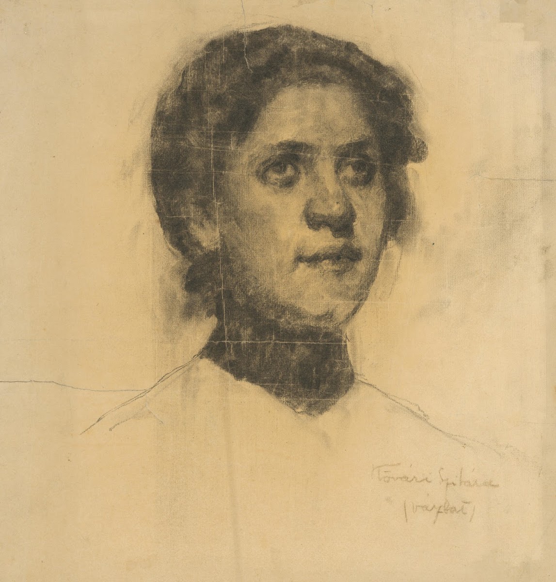 Štúdia hlavy dievčaťa 19041906