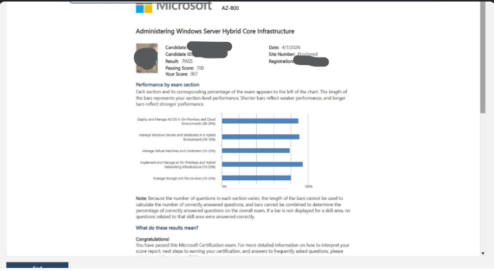 Micro Windows Server Exam