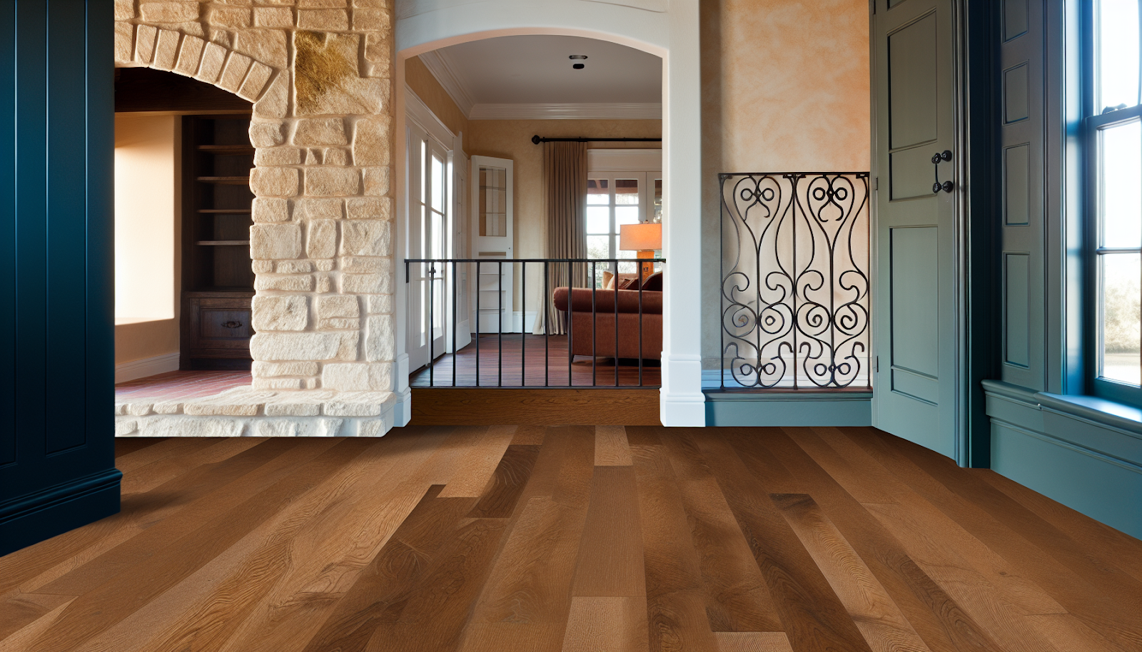 Custom Hardwood Flooring in Arroyo St San Angelo