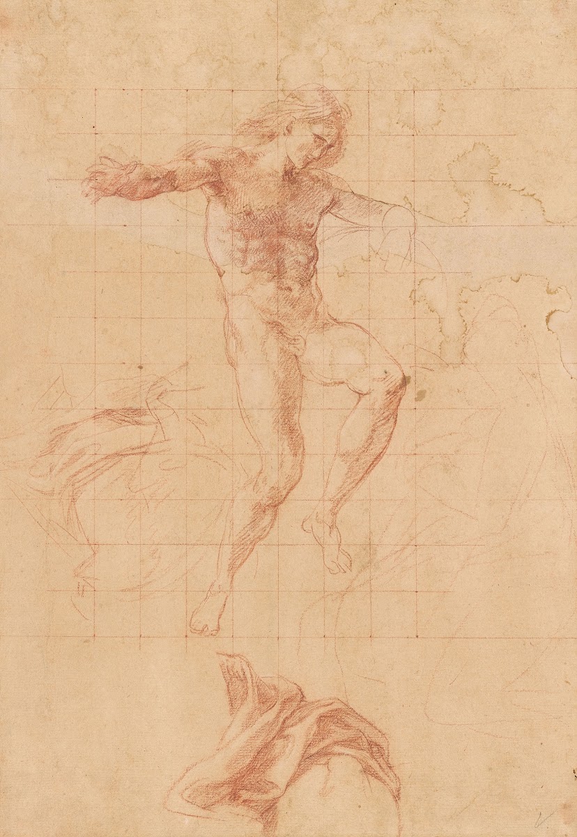 Nude Study and Drapery Details