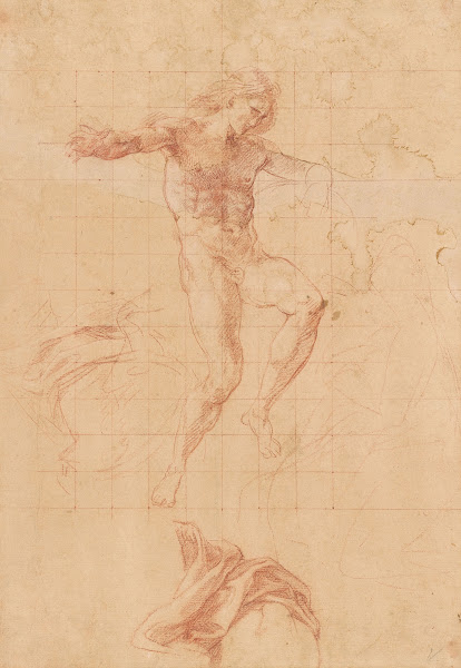 Nude Study and Drapery Details
