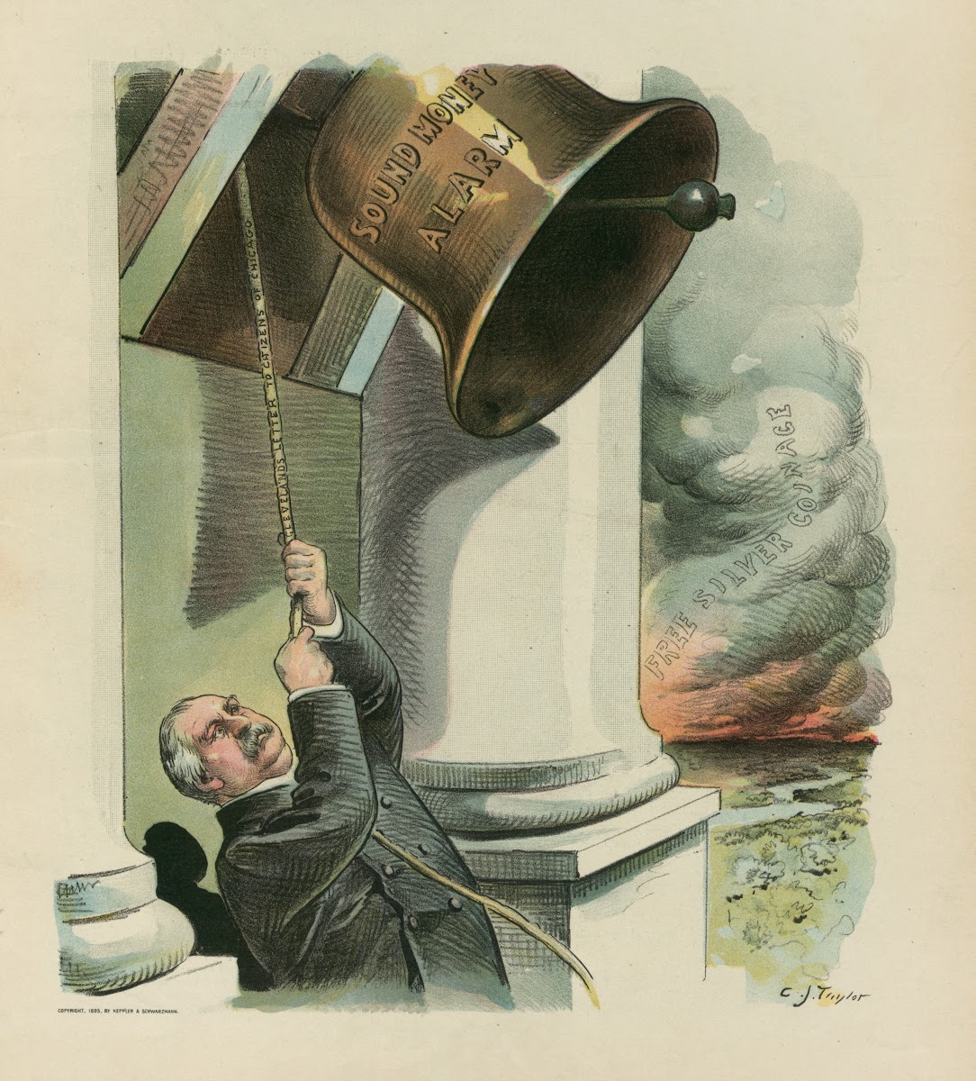 Sounding the tocsin 1895
