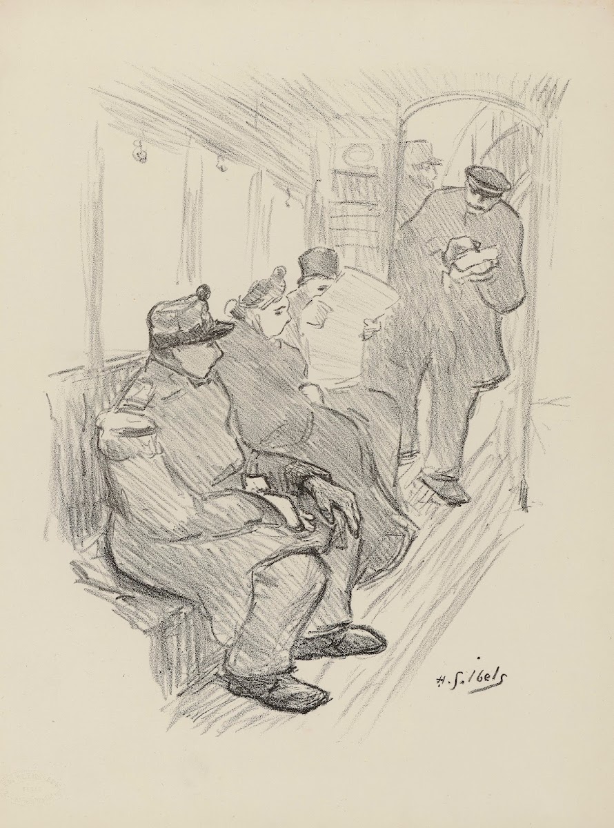 Intérieur domnibus 1895 1900