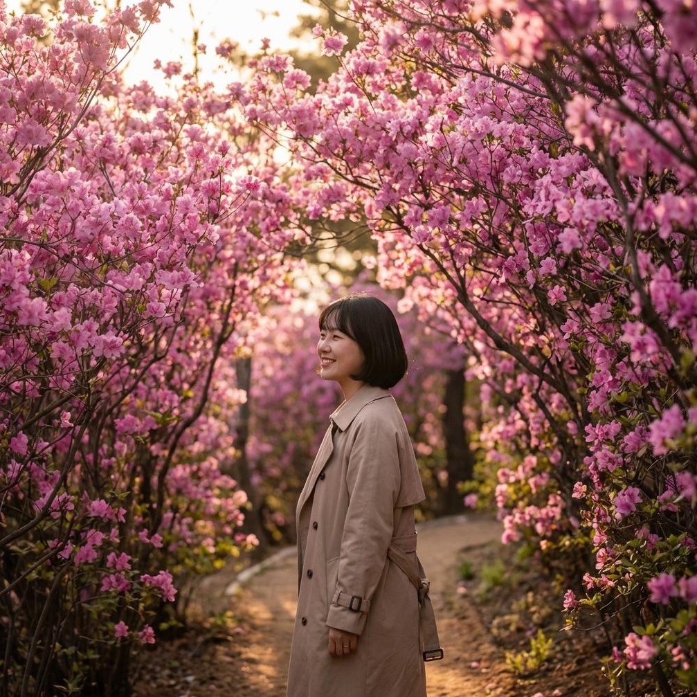 2026년 원미산 진달래 개화시기 및 등산코스 완벽 가이드: 부천 봄꽃 명소