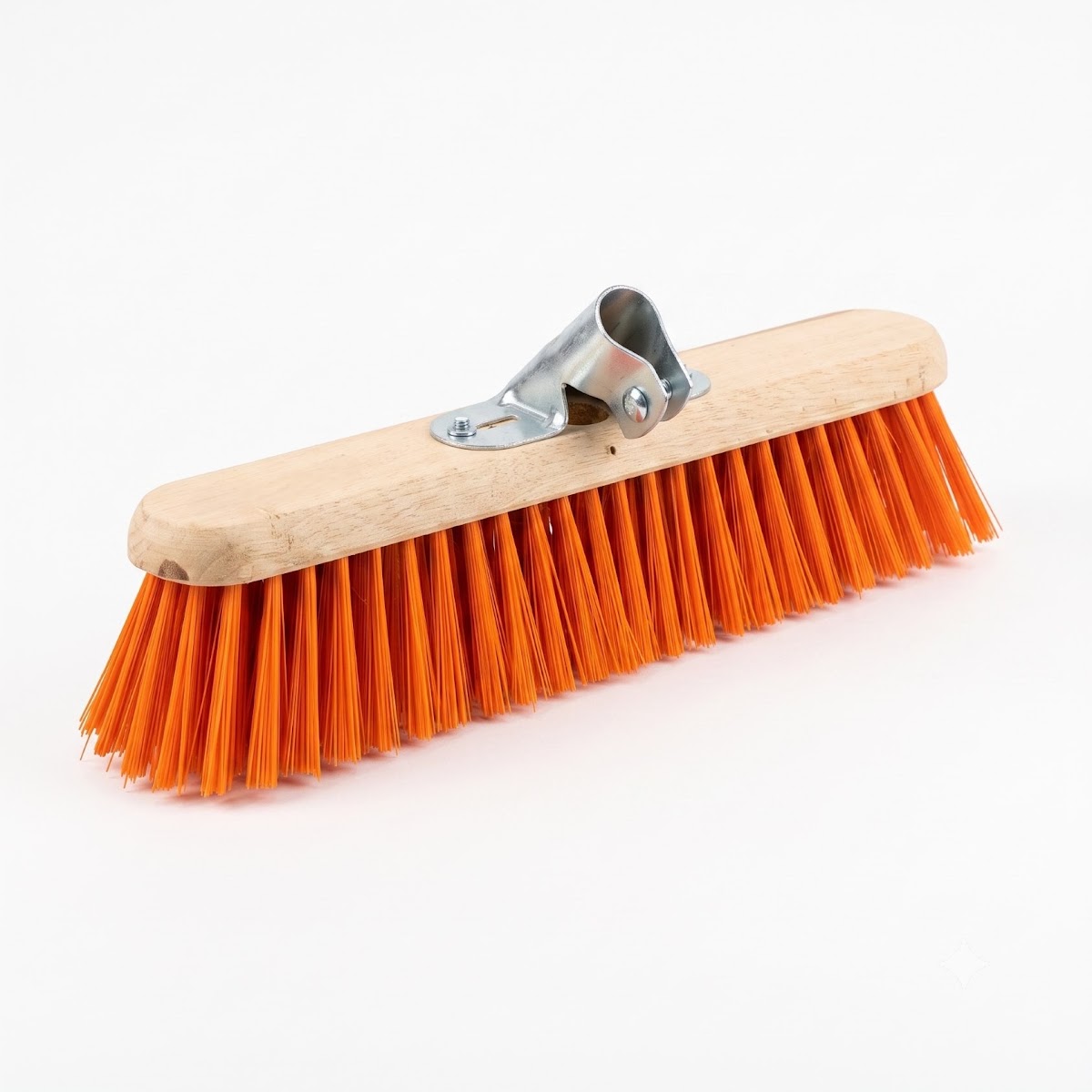 45CM (75MM) ORANGE PET BROOM + METAL BRACKET