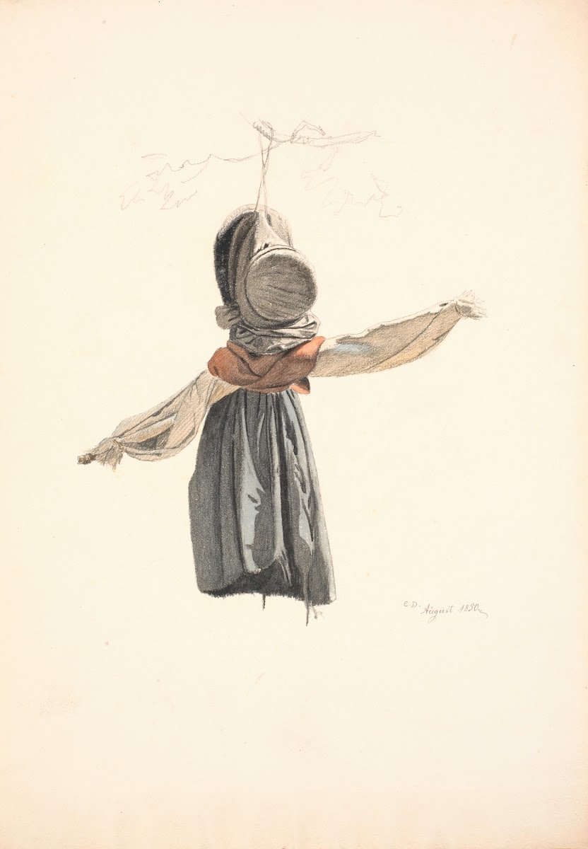 Et fugleskræmsel 1850