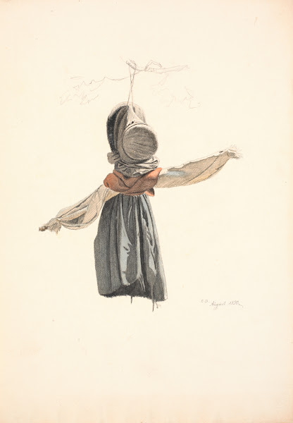 Et fugleskræmsel 1850