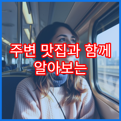 주변 맛집과 함께 알아보는 주요 KTX역 정보