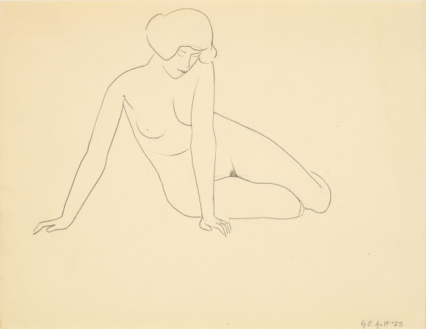 Seated female figure 1923