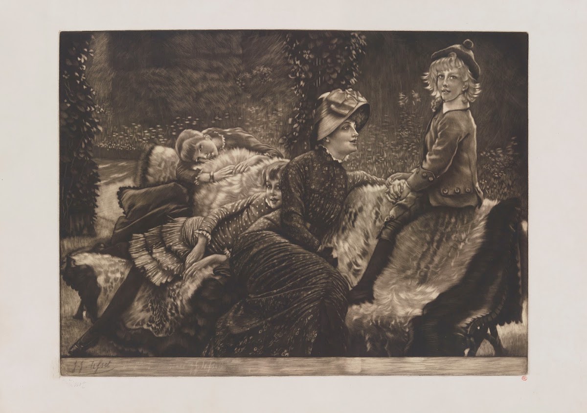 Le banc de jardin 1883
