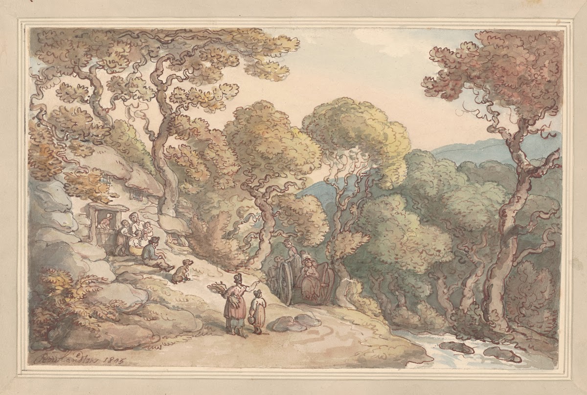 Country scene in Cumberland 1805