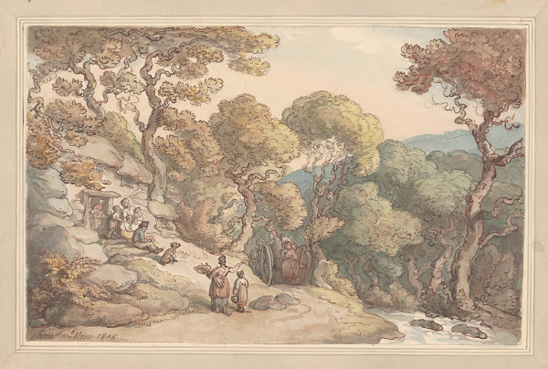 Country scene in Cumberland 1805