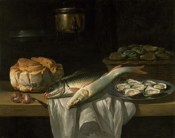 Still Life with Carp and Pike 1652