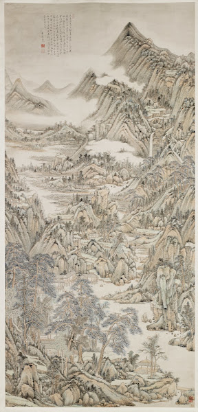 Landscape After Huang Gongwang 1752