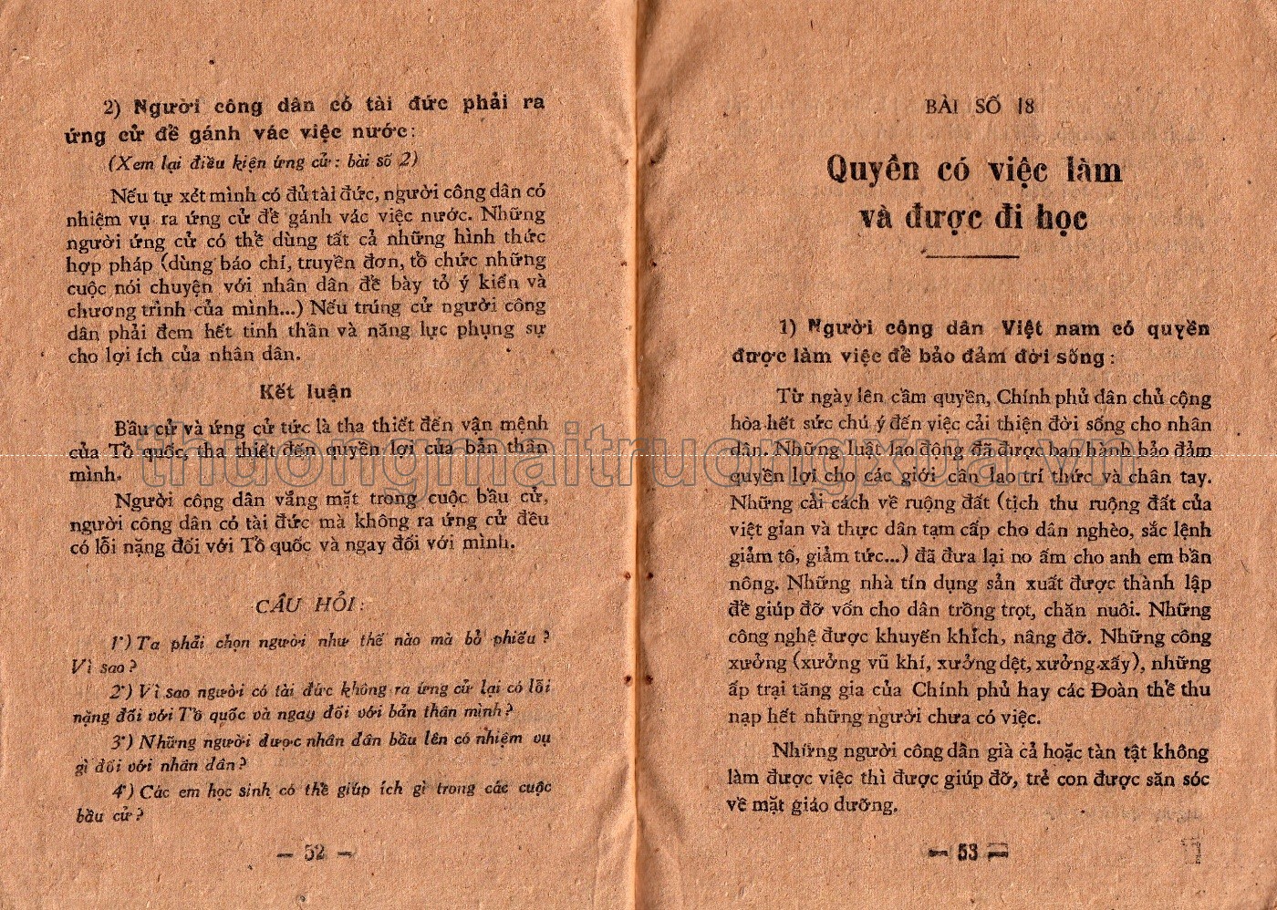 Giáo dục công dân lớp 4 phổ thông (1953) - Trang 12