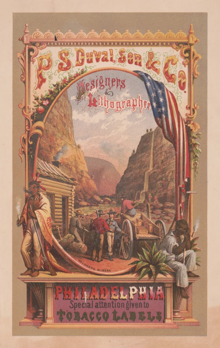 PS Duval Son  Co designers  lithographer Philadelphia Special attention given to