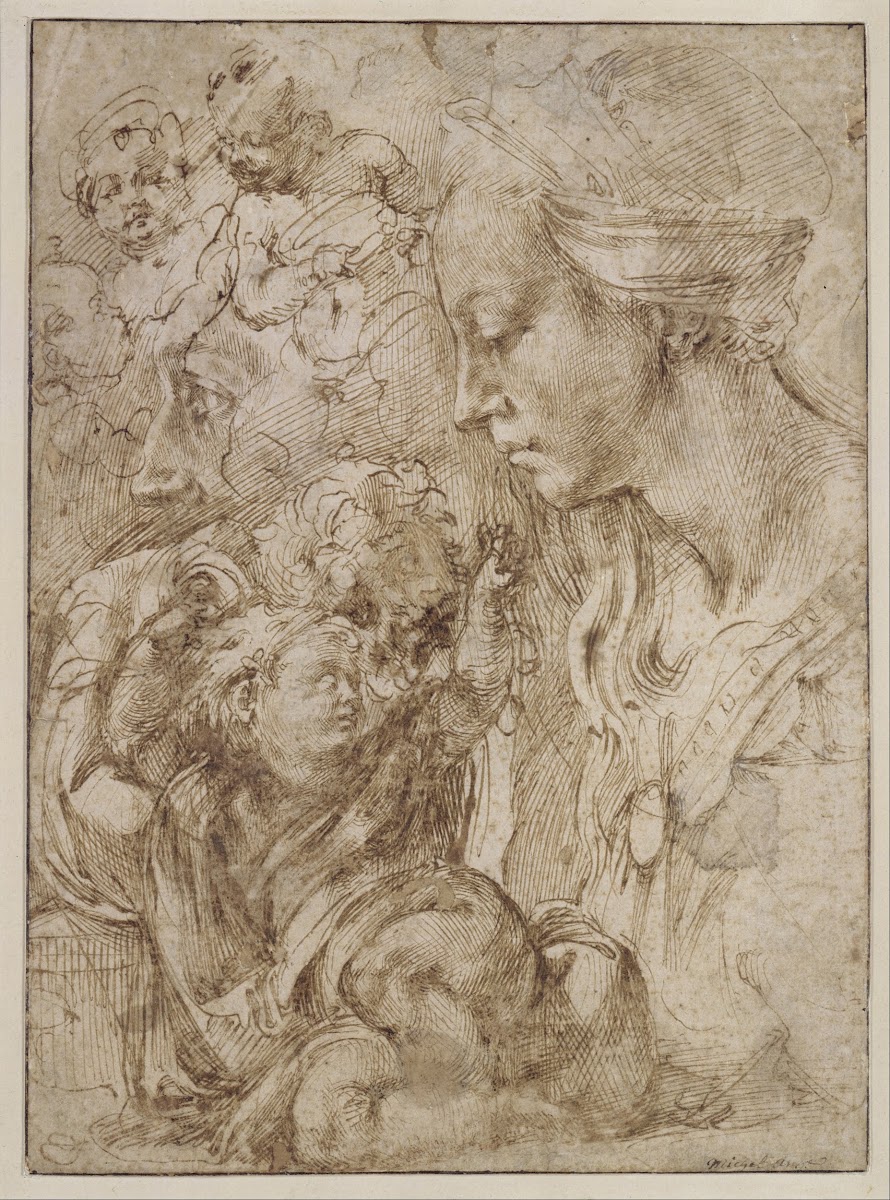Studies for a Holy Family 1505