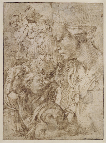 Studies for a Holy Family 1505