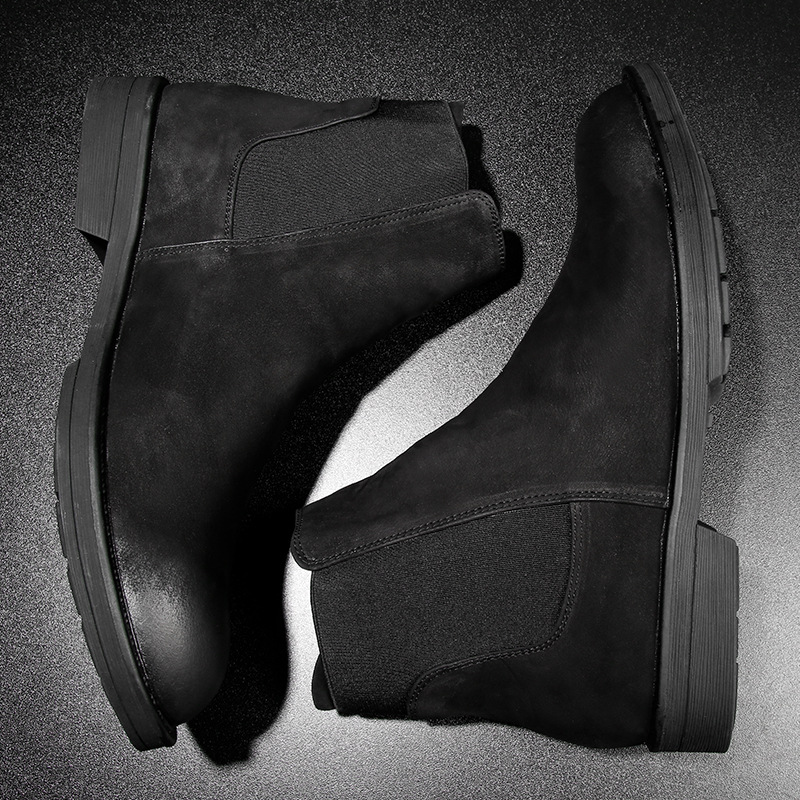 Men's Leather Chelsea Boots