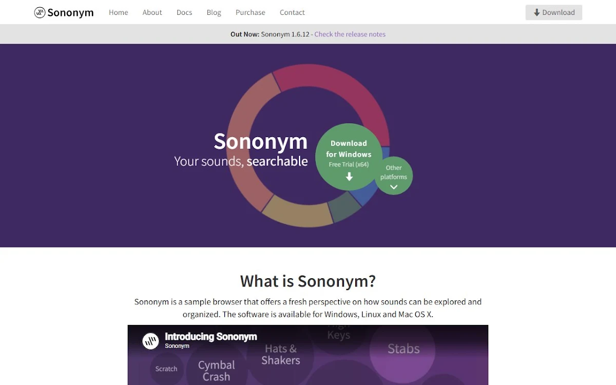 Captura de Sononym
