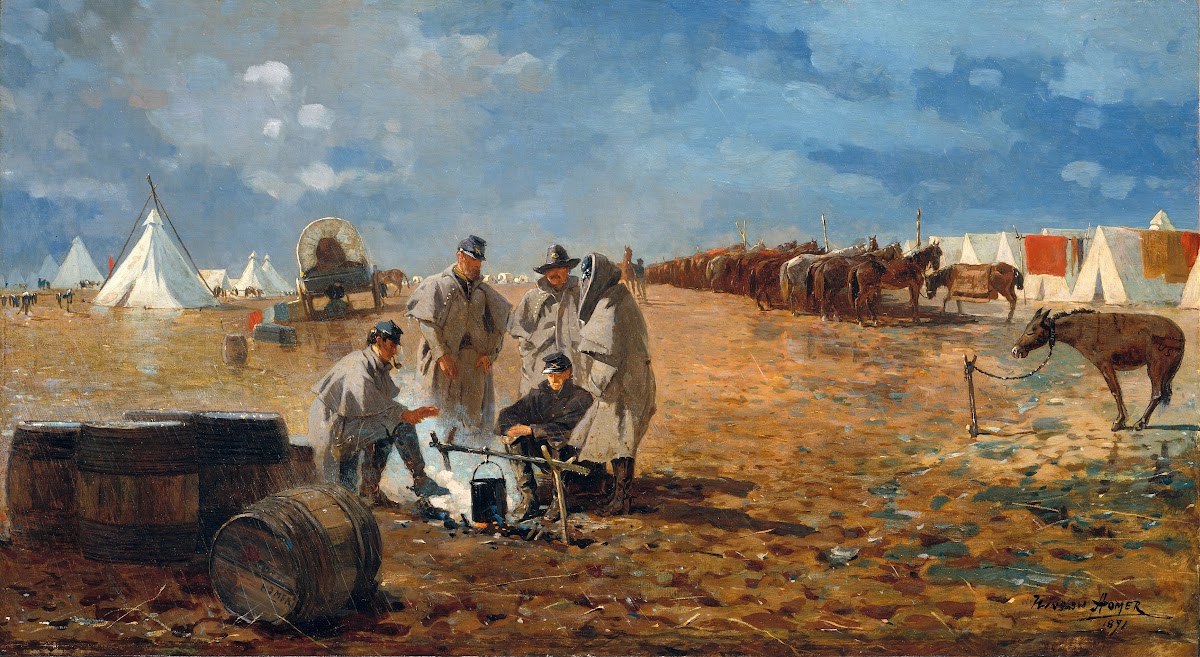 Rainy Day in Camp 1871