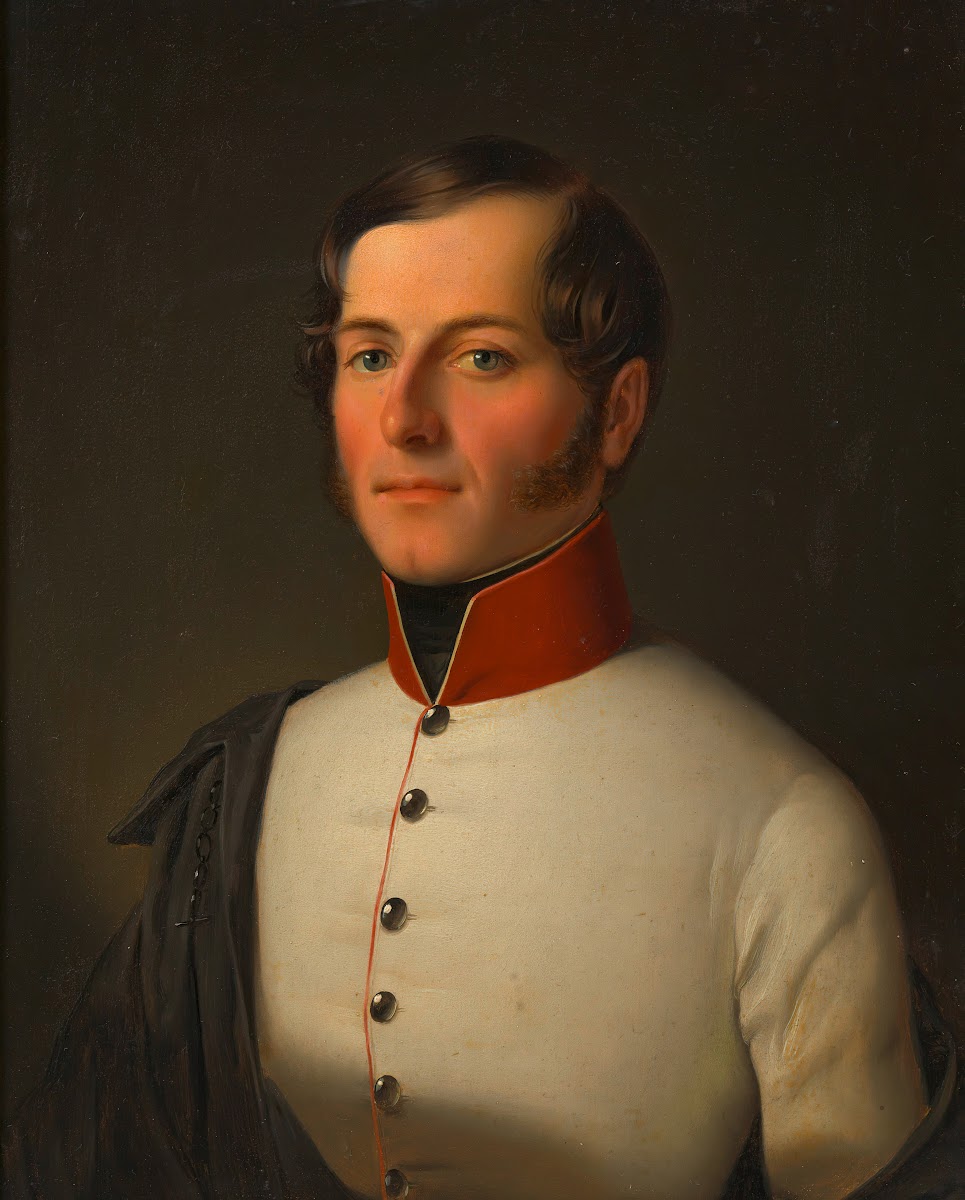 Karl von Rebracha Unterleutnant around 18301845