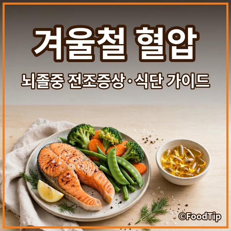 겨울철 급상승 혈압 비상! 뇌졸중 전조증상부터 식단까지, 부모님 건강 지키는 A to Z 가이드