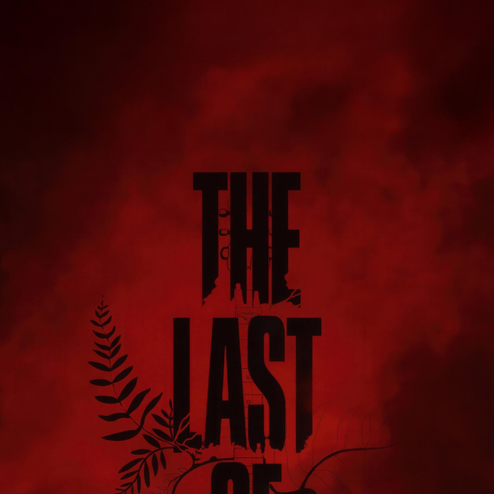 Download The Last Of Us Red Logo 2K iPhone