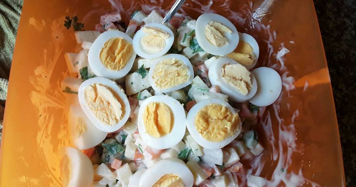 SALAD RAU CỦ của mẹ và con