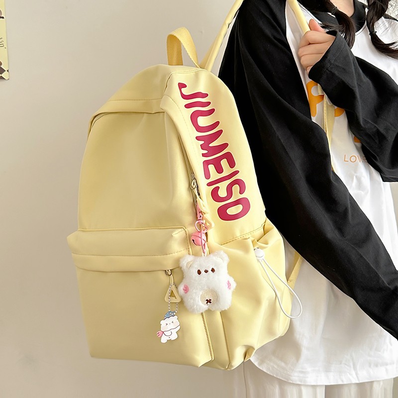 Nylon backpack, lightweight and breathable
