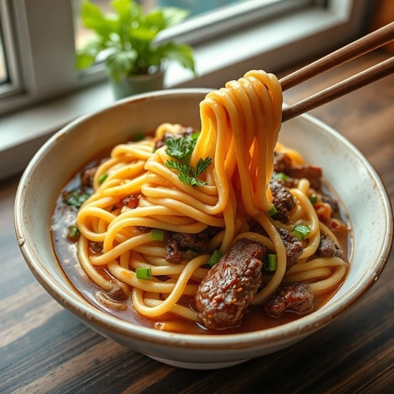 Korean Beef Noodles Slow Cooker Comfort – Easy Homemade Weeknight Meal