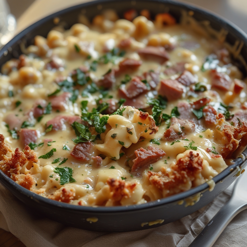 High-Protein Creamy Philly Cheesesteak Mac & Cheese Bliss – Easy, Comforting Weeknight Meal finished