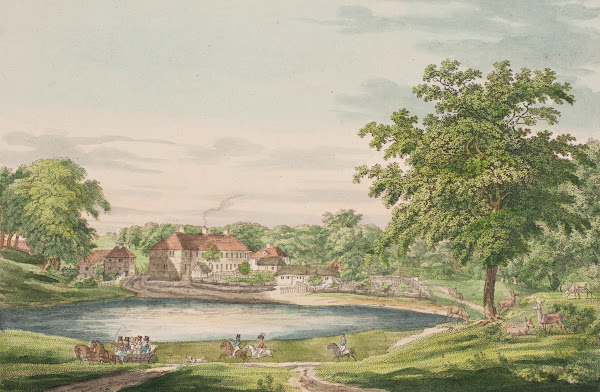 Rådvaddam i Dyrehaven 1825  1826