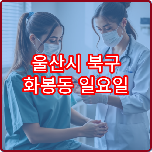 울산시 북구 화봉동 일요일 한의원 진료 가능한 곳 휴일 한방 치료 안내