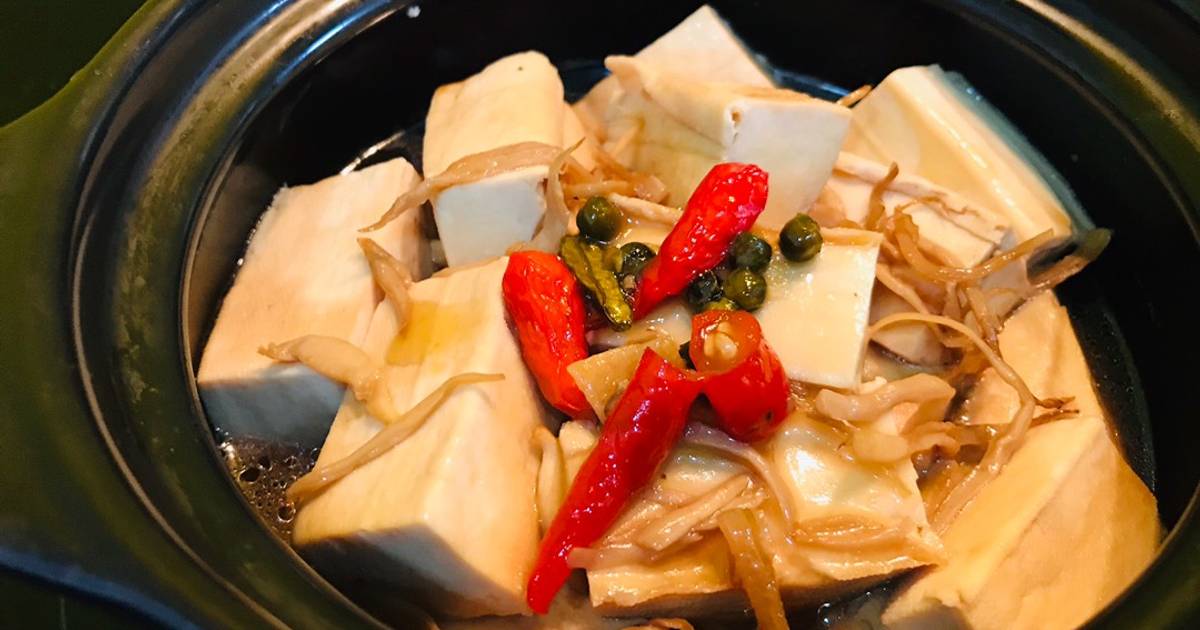 Đậu trắng kho tiêu ớt