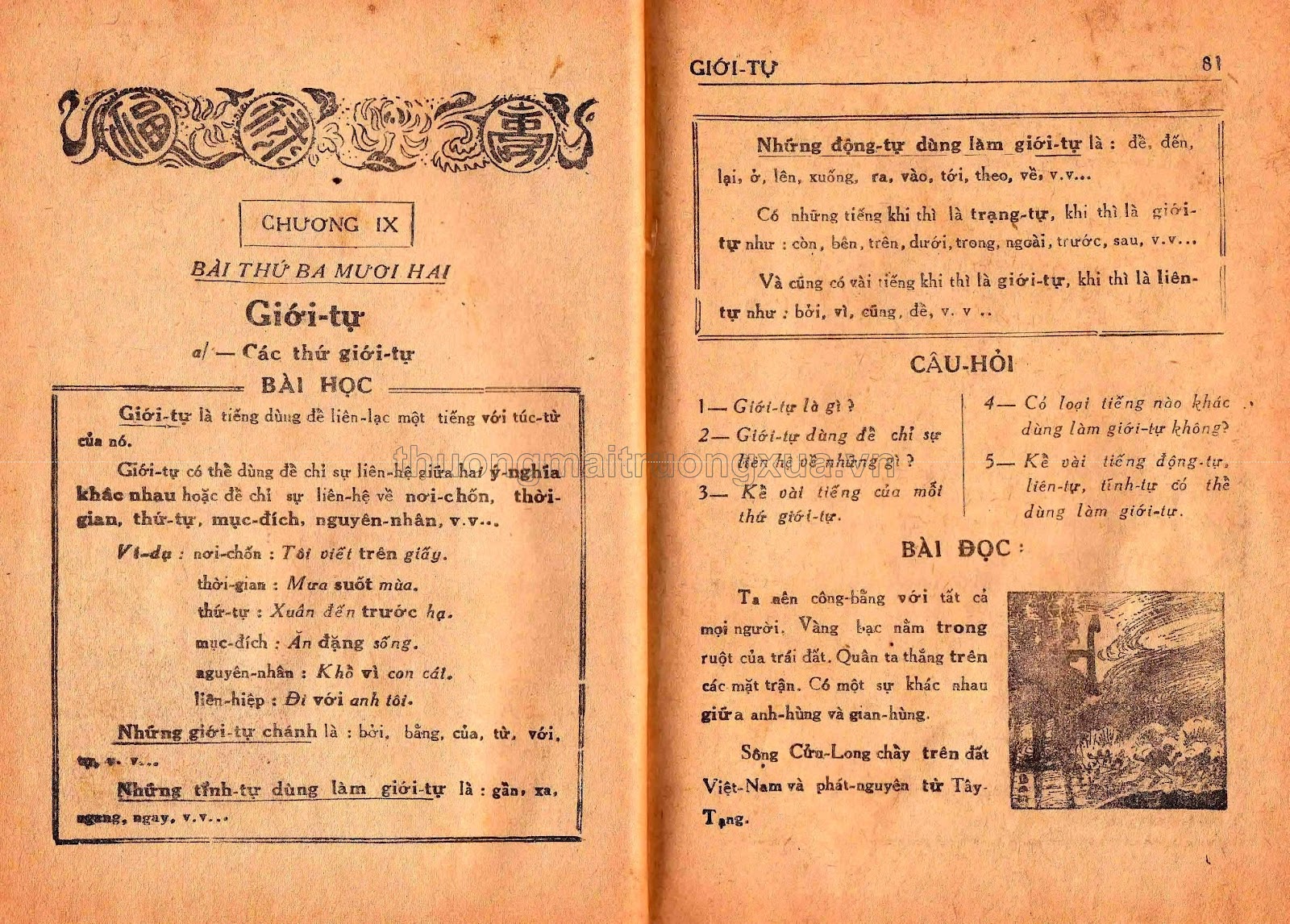 Văn phạm Việt Nam (lớp nhì lớp nhất, 1949) - Trang 40