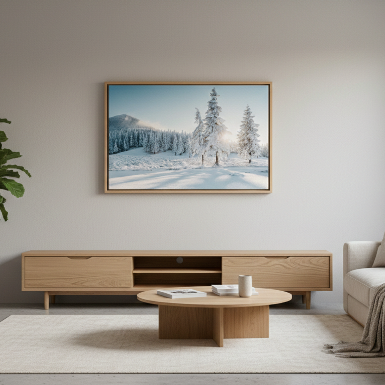 Winter Whisper Canvas Prints | Serene Snowscapes - Image 4