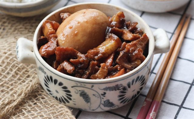 Thịt Kho Nấm Hương
