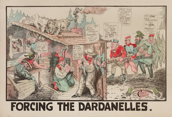 Forcing the Dardanelles 1915