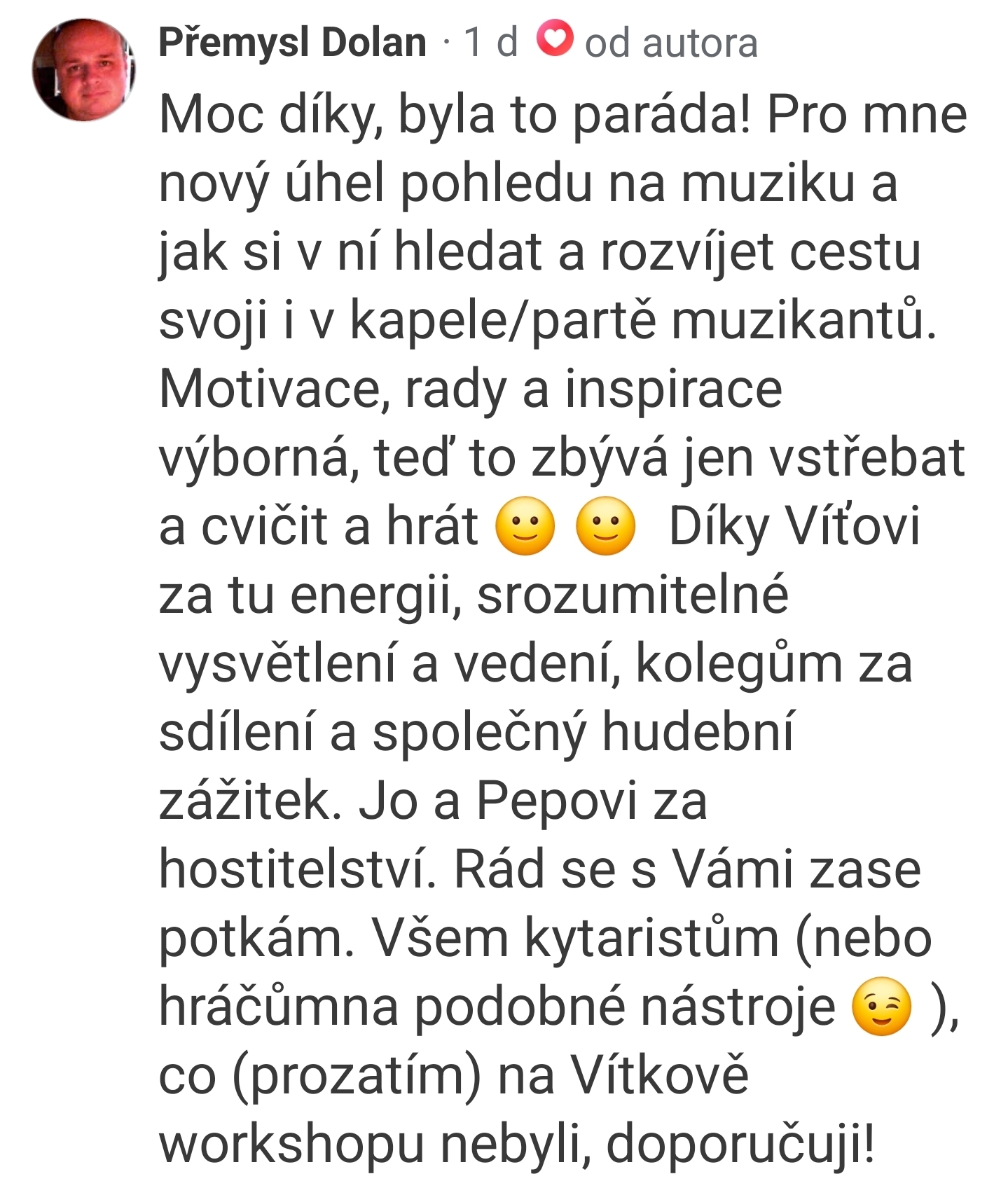 Recenze — Přemysl Dolan