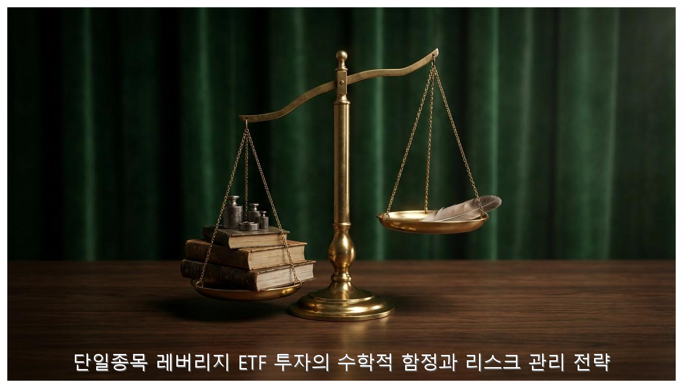 단일종목 레버리지 ETF 투자의 수학적 함정과 리스크 관리 전략 핵심 안내 및 분석 인포그래픽 (2)