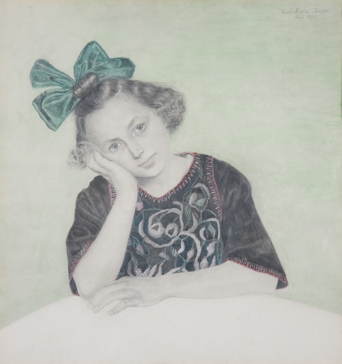 Bildnis eines Mädchens 1921