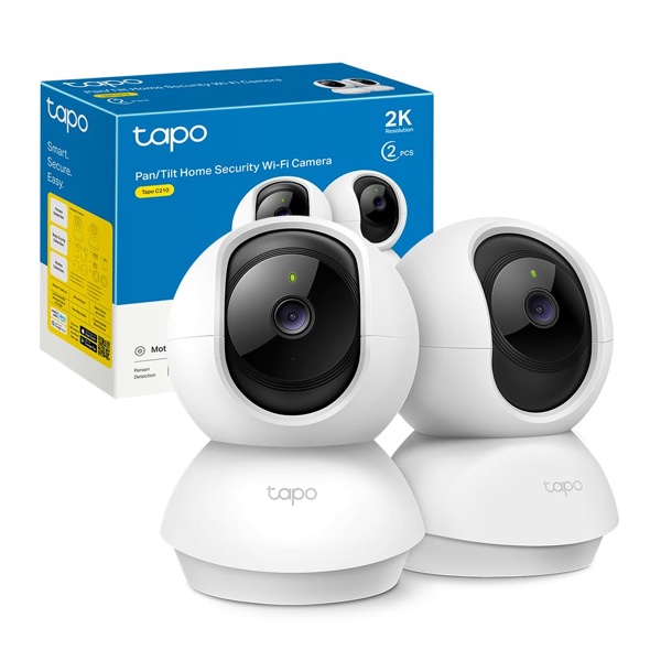 TP-Link Tapo C210 Cámara de Vigilancia WiFi 2K 3MP Motorizada