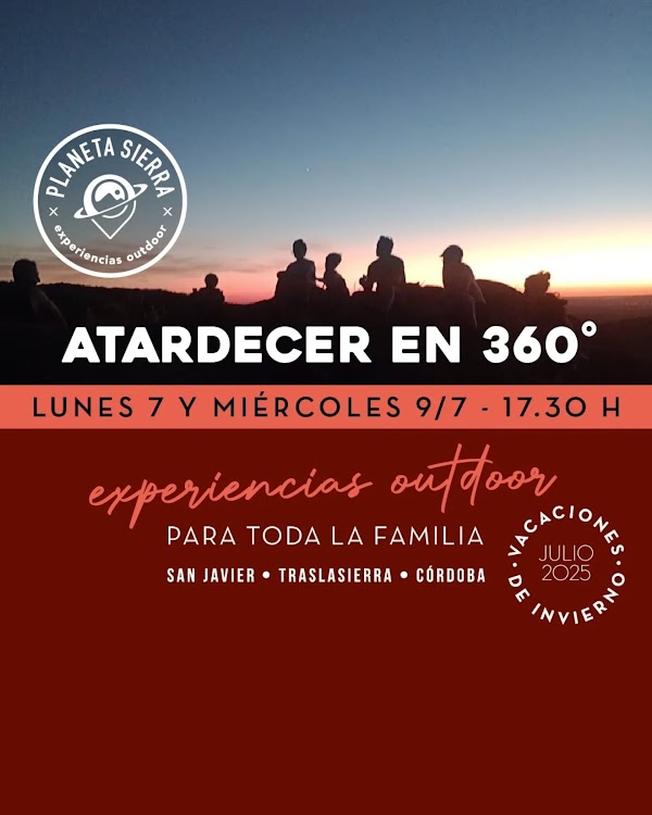 Atardecer en 360°